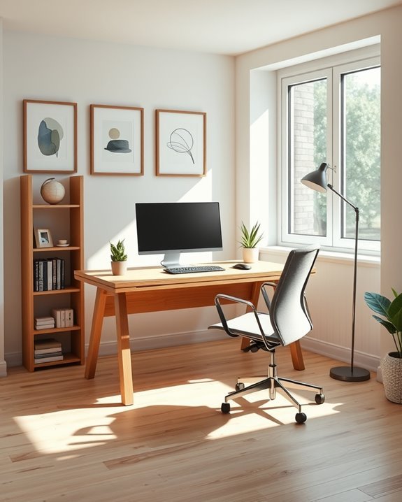 efficient home office layout