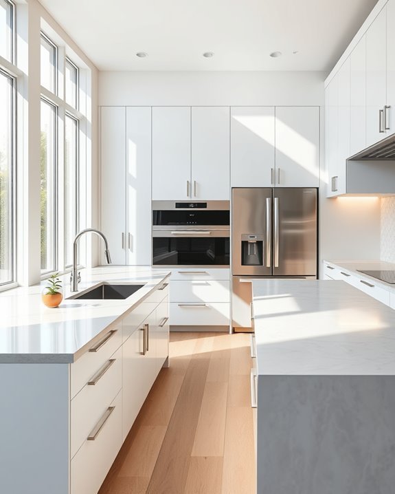 efficient kitchen ergonomic layout