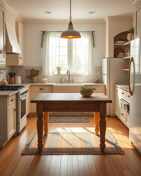 efficient kitchen work triangle