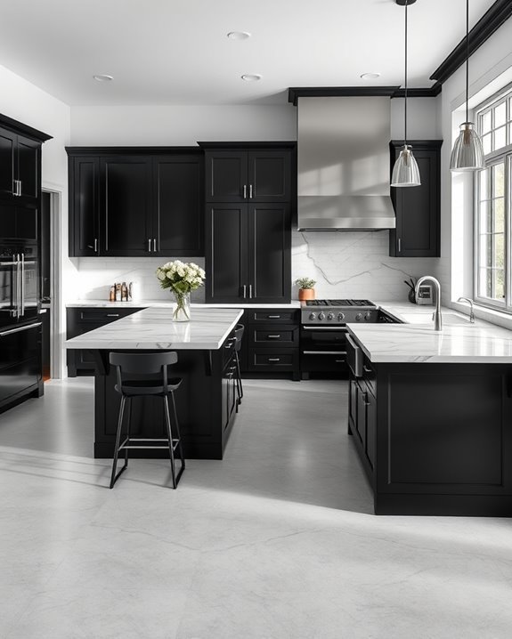 efficient kitchen workspace design
