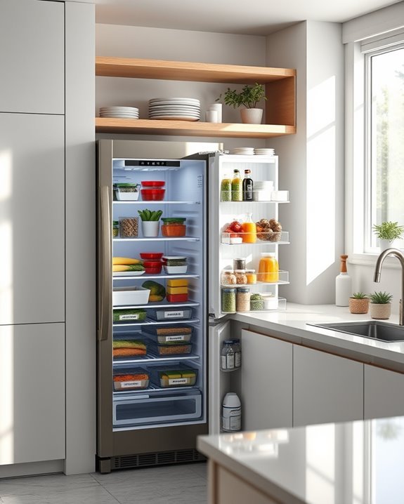 efficient refrigerator space management