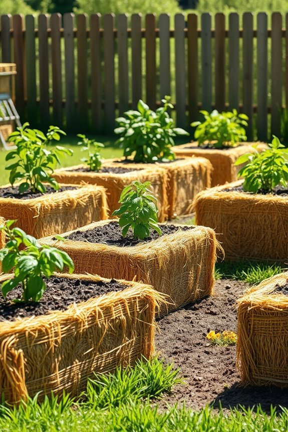 effortless gardening with bales