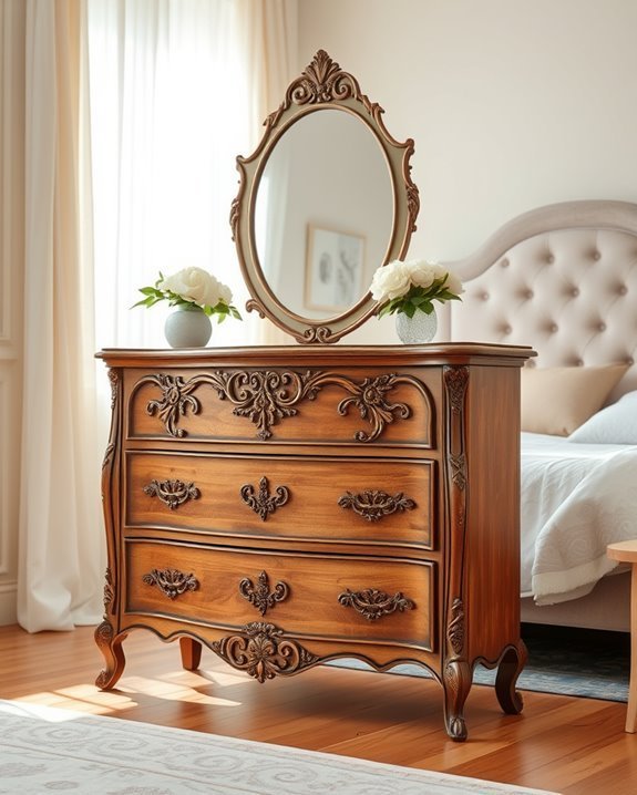 elegant antique dresser options