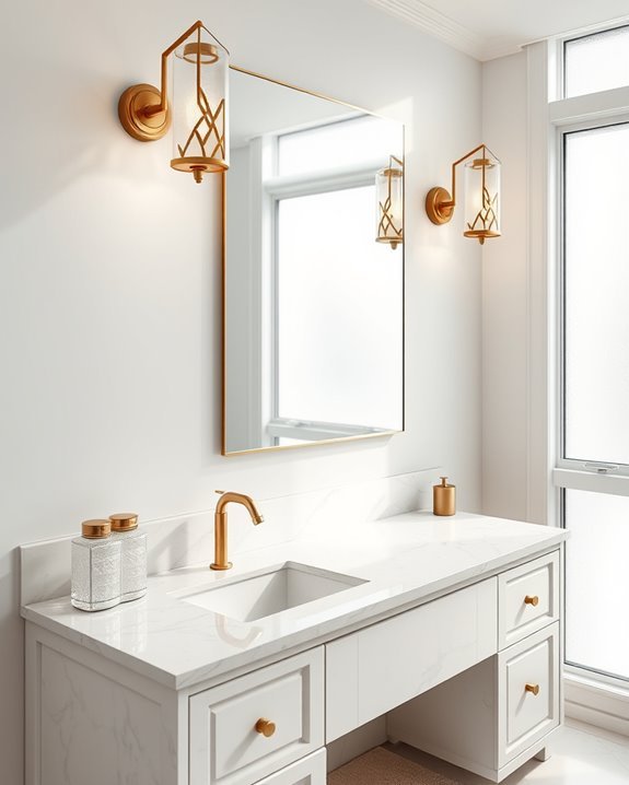 elegant art deco lighting