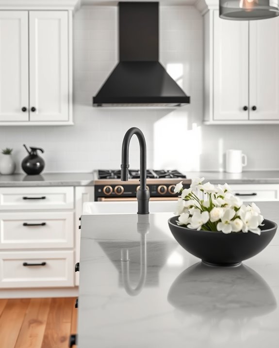 elegant black fixtures trend