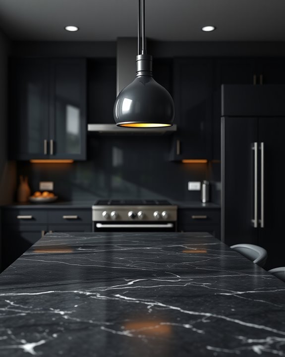 elegant black pendant lighting