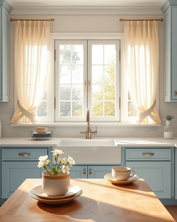 elegant blue cream treatments