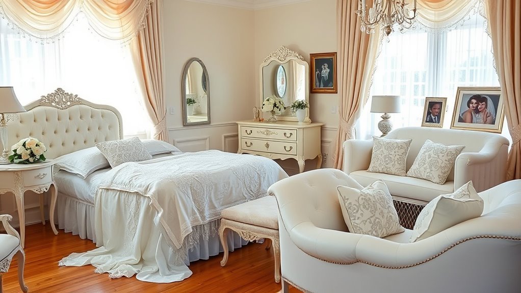 elegant bridal bedroom furniture