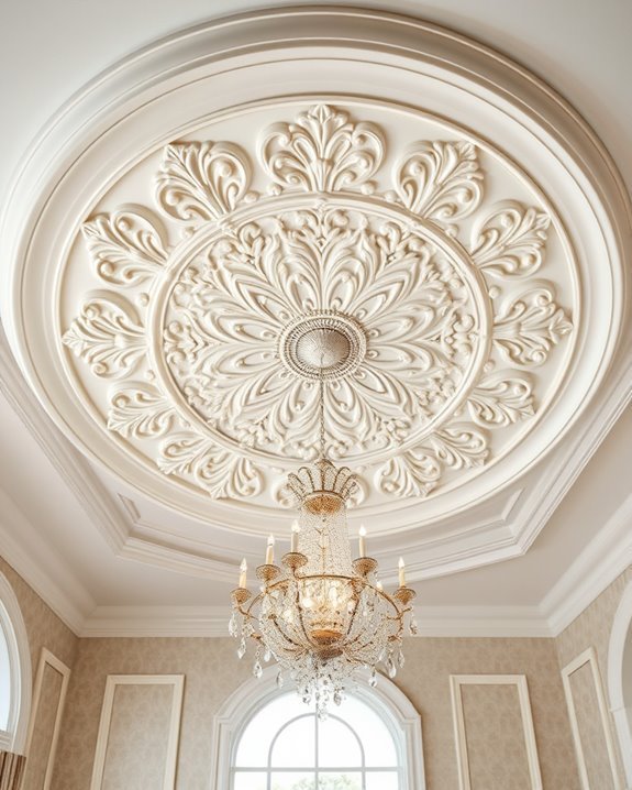 elegant ceiling medallion designs