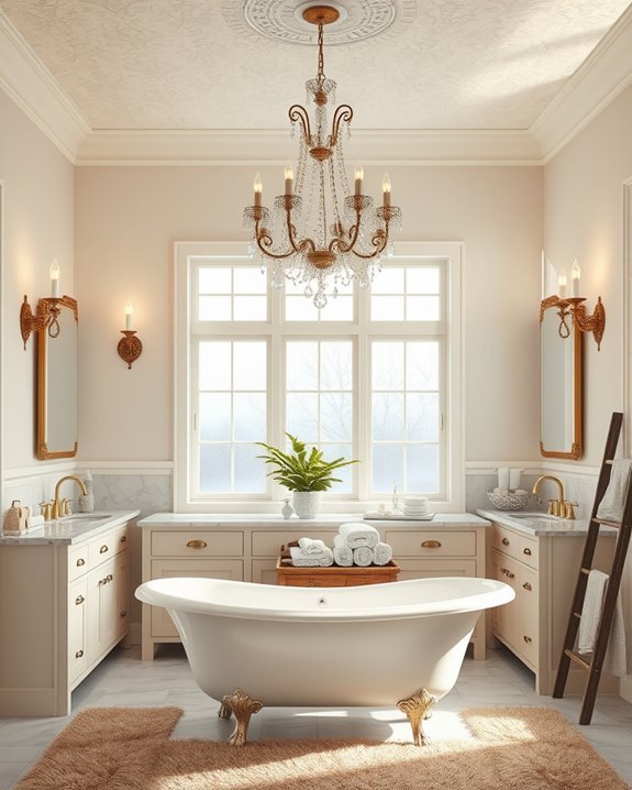 elegant chandelier and pendant lighting