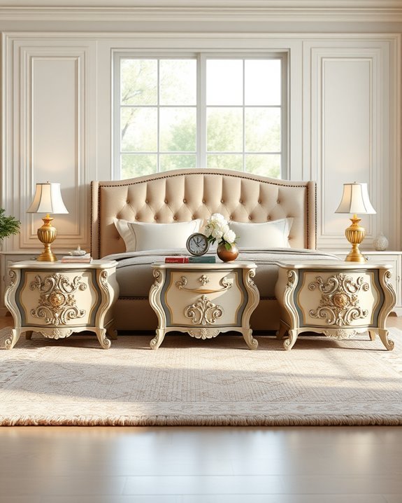 elegant classic accent tables