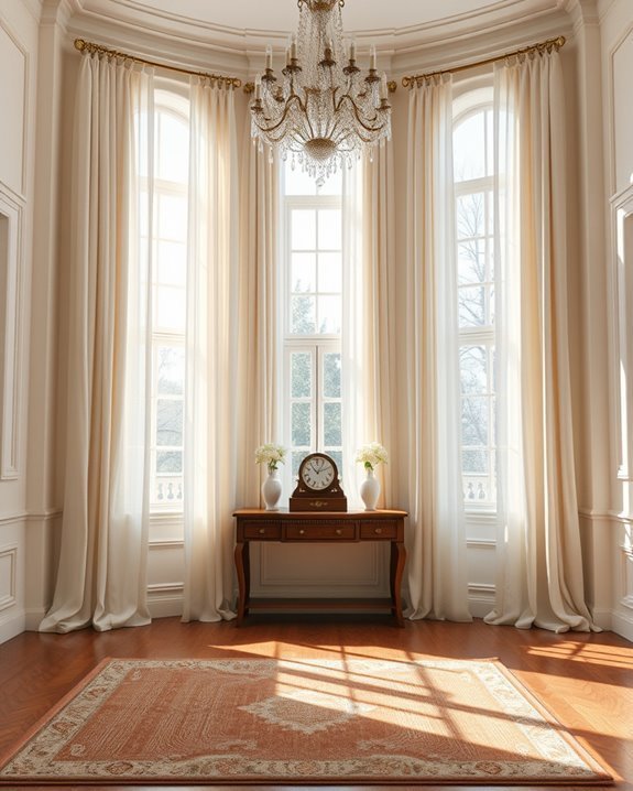 elegant classic window treatments