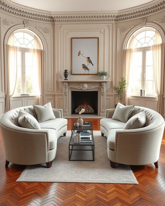 elegant comfort with curves
