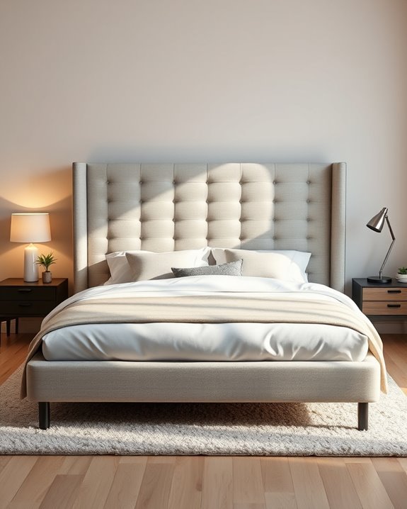 elegant comfort with upholstery