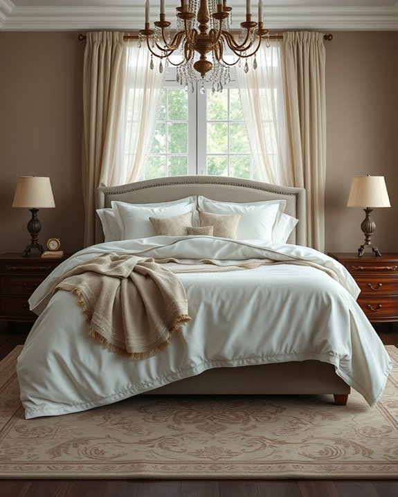 elegant comfortable timeless bedding