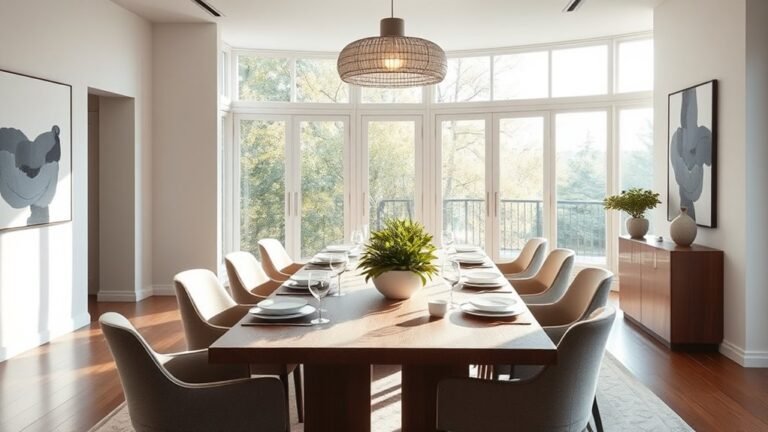 elegant contemporary dining inspiration