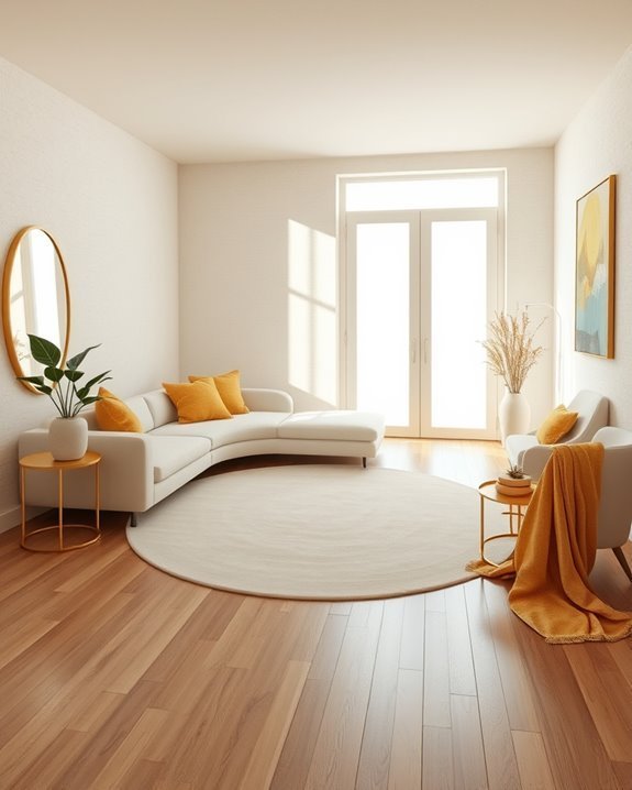 elegant cream and gold tranquility