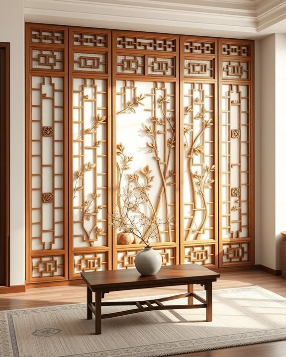 elegant cultural screen walls