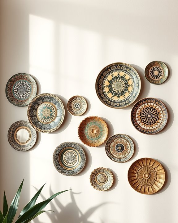 elegant cultural wall decor