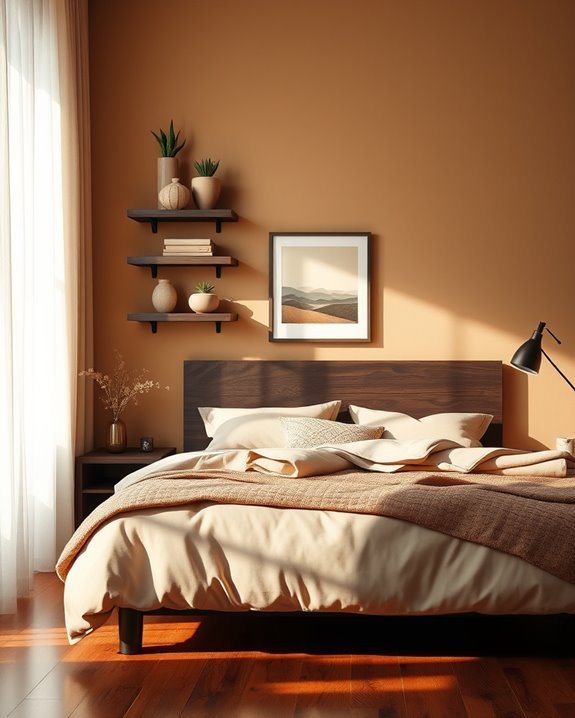 elegant dark wood organization
