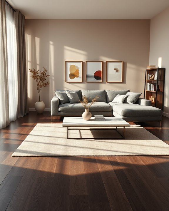 elegant dark wood warmth