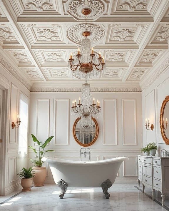 elegant decorative ceiling treatments