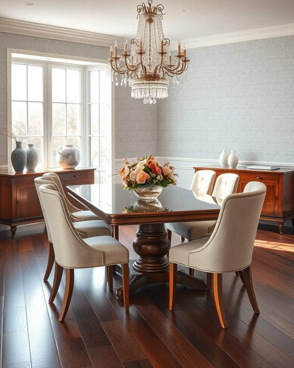 elegant dining experience design