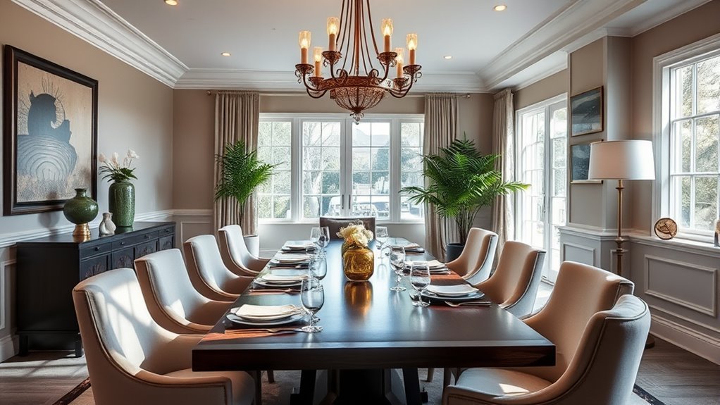 elegant dining room designs