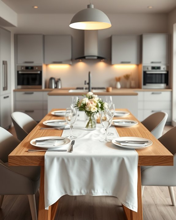 elegant dining table design