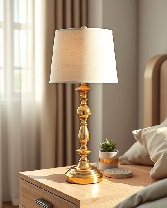 elegant double shade lighting