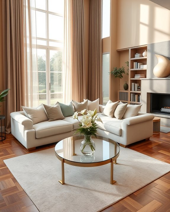 elegant drapery for ambiance