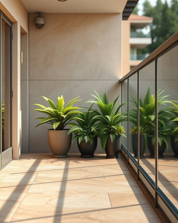 elegant durable balcony flooring