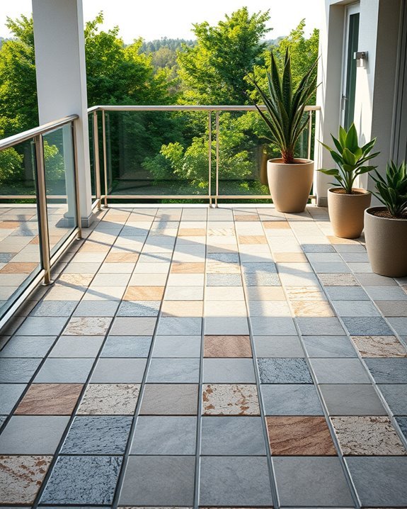 elegant durable outdoor flooring
