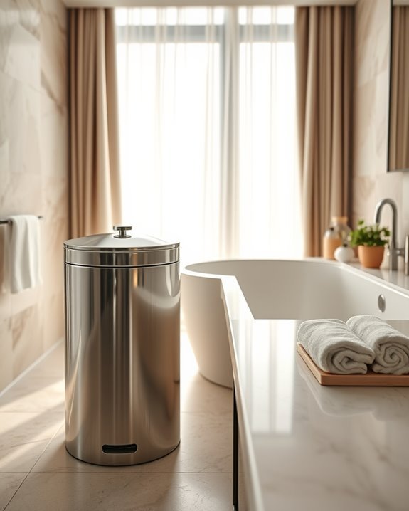 elegant eco friendly waste bins