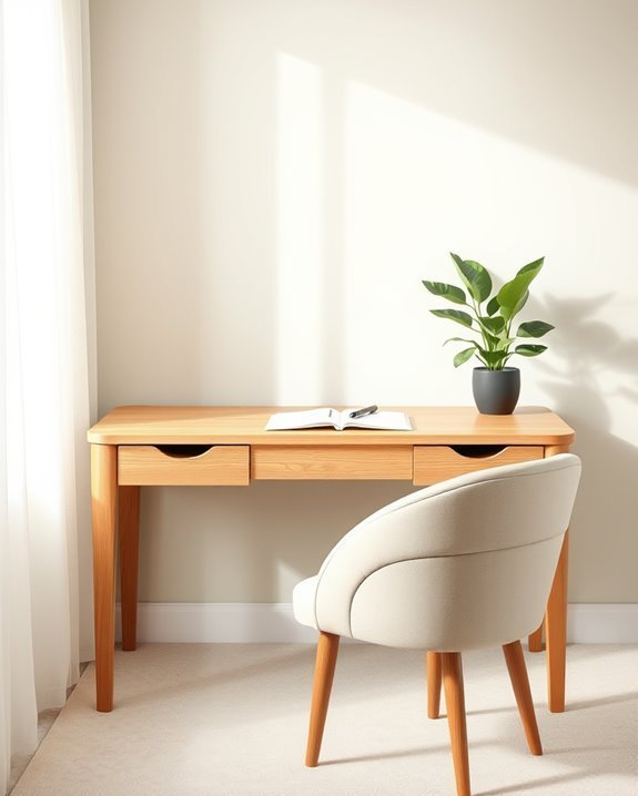 elegant ergonomic workspace design