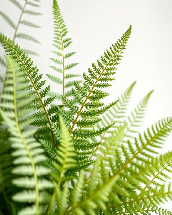 elegant fern fronds decor