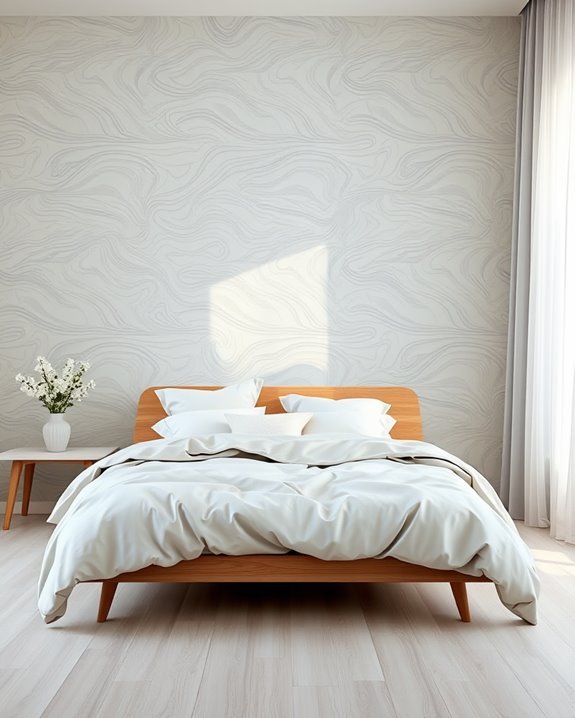 elegant flowing wallpaper patterns