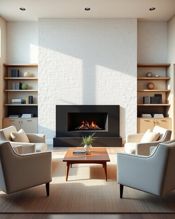 elegant focal point fireplaces