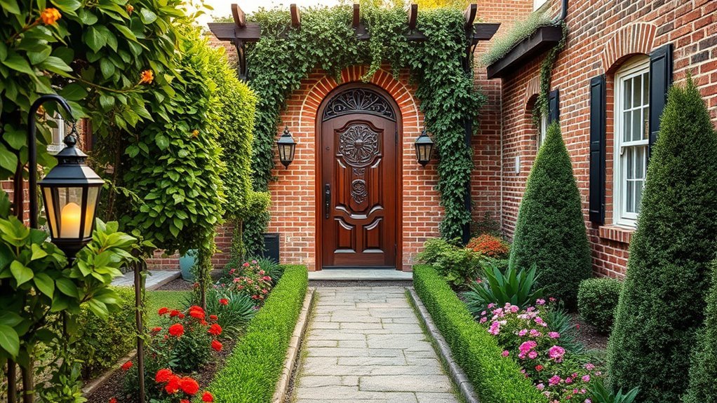 elegant front yard designs