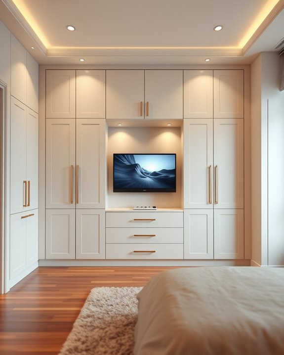 elegant functional closet design