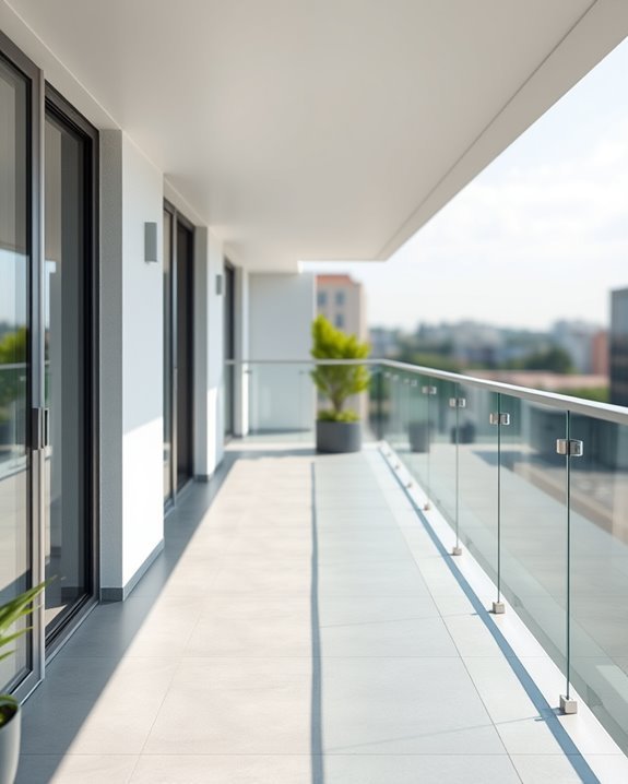elegant glass divider screens