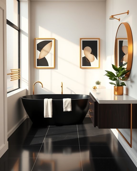 elegant gold artwork frames