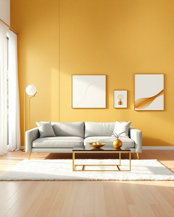 elegant gold minimalist wallpaper