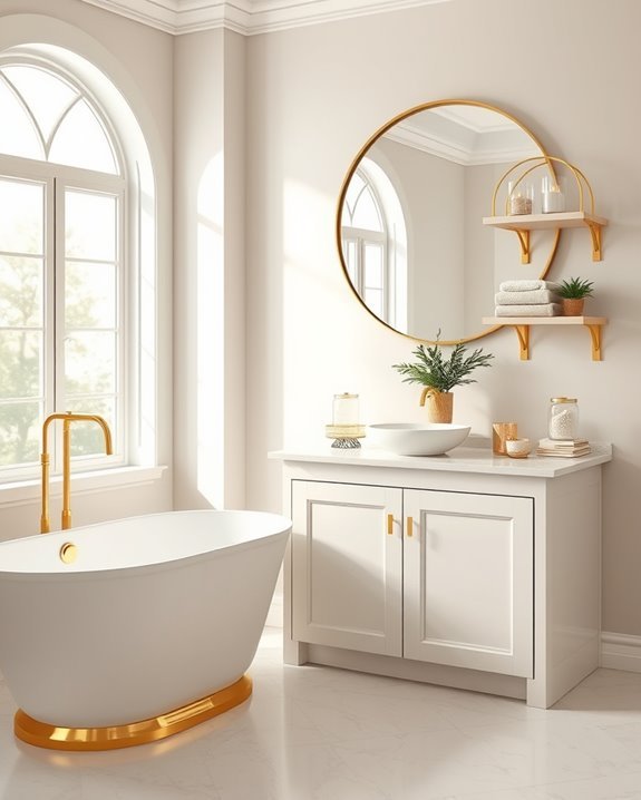 elegant gold storage solutions