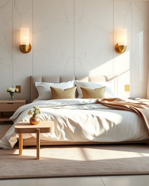 elegant gold wall sconces