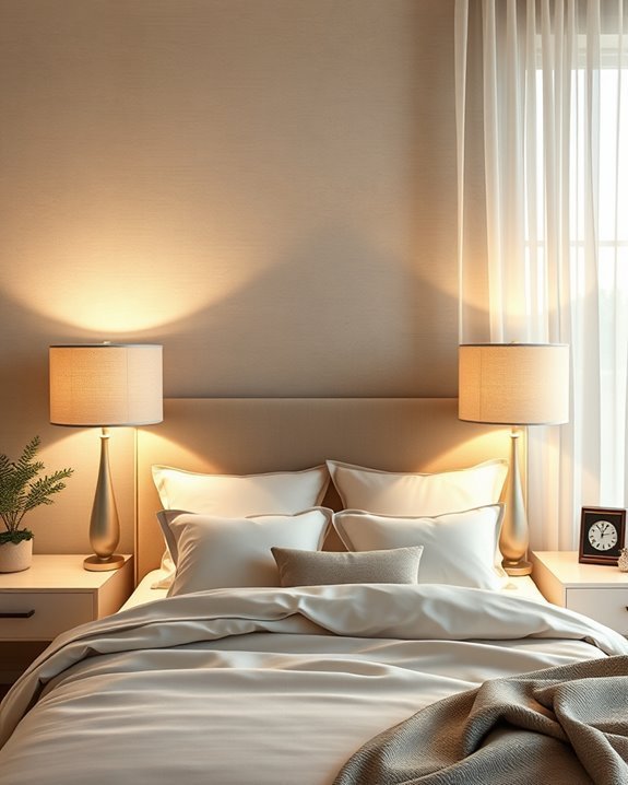 elegant illumination for bedrooms