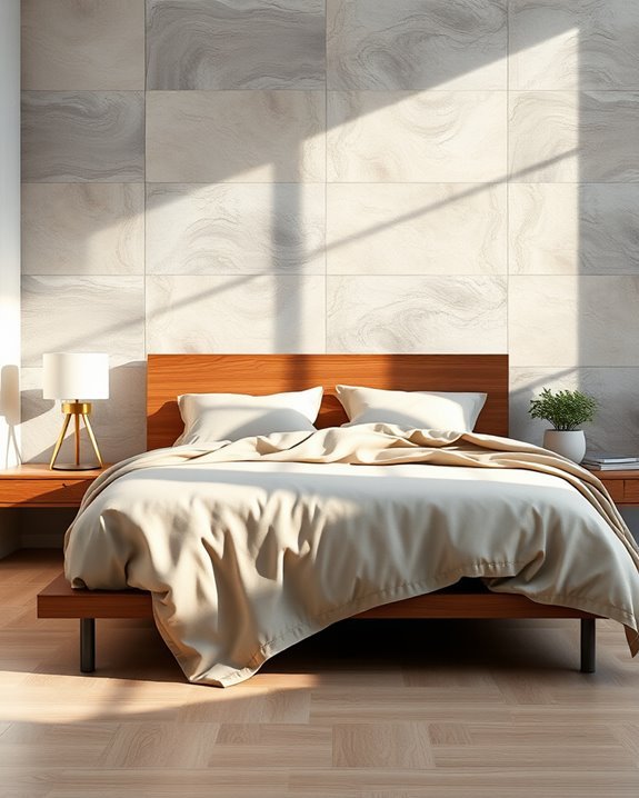 elegant large format tiles