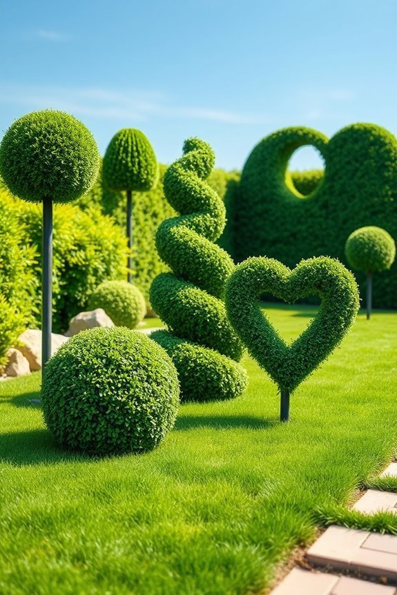 elegant low maintenance garden accents