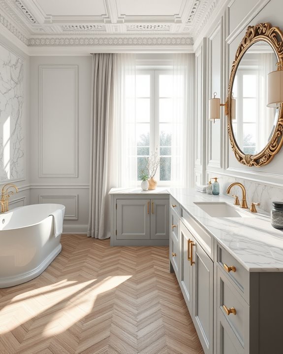 elegant marble countertop luxury