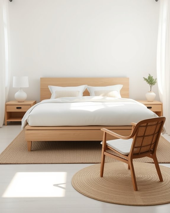 elegant minimalist furniture choice